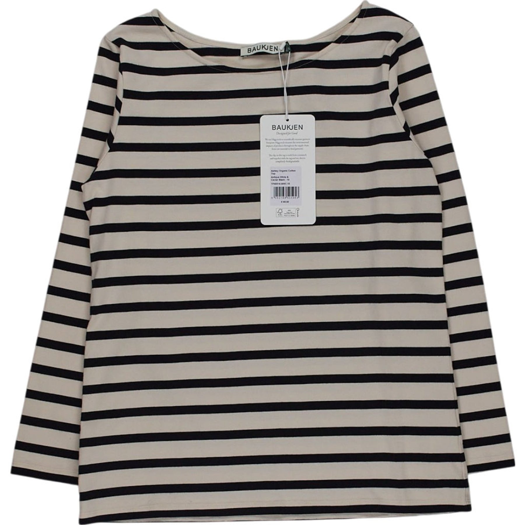 Baukjen Navy Stripe Top