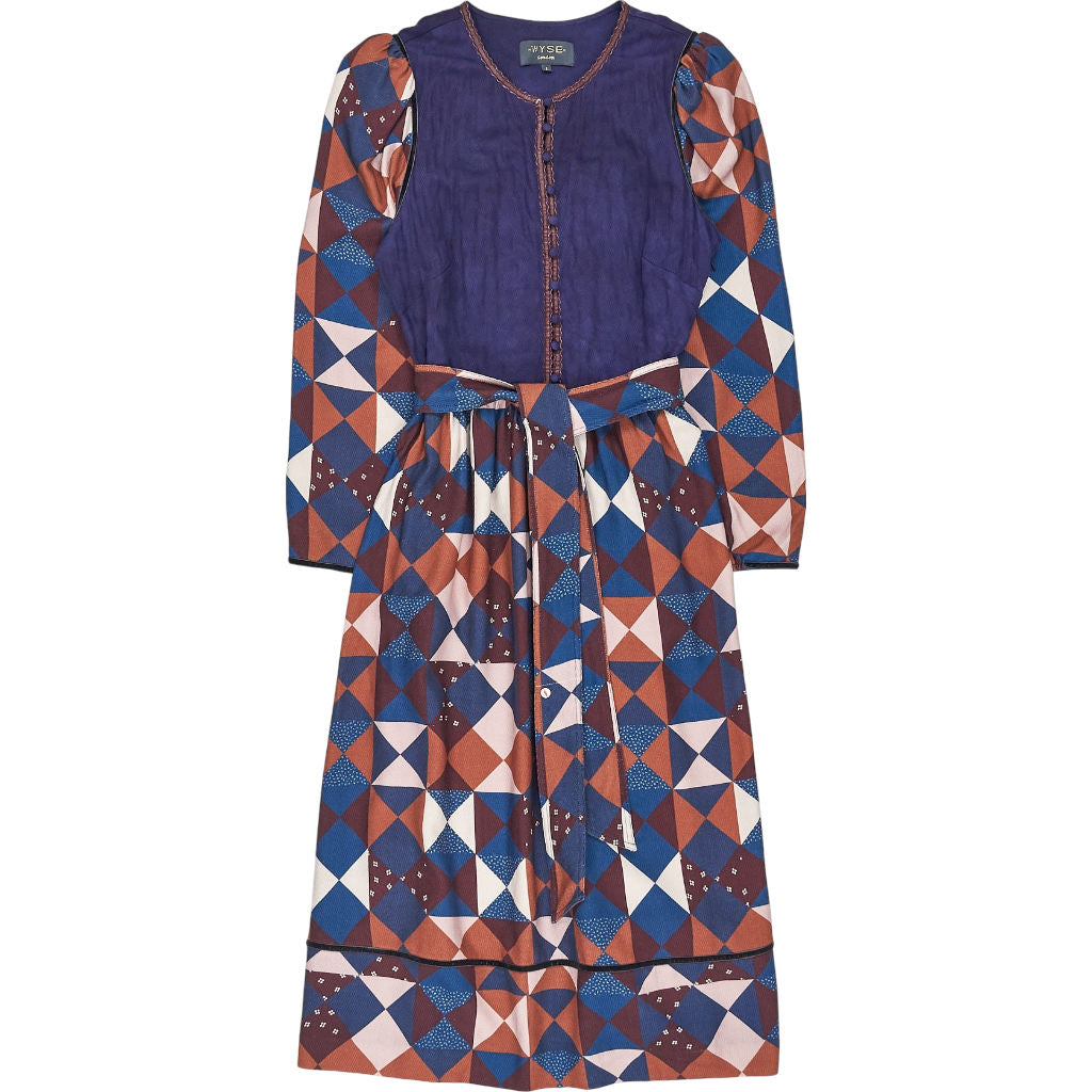 Wyse Multicoloured Geometric Dress