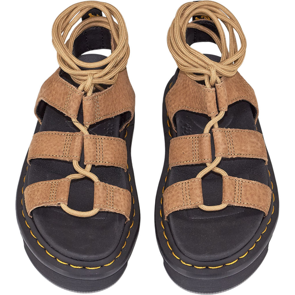 Dr. Martens Savannah Tan Nartilla Gladiator Sandals