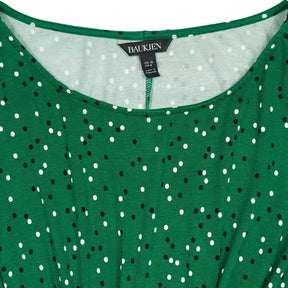 Baukjen Green Polka Dot Dress