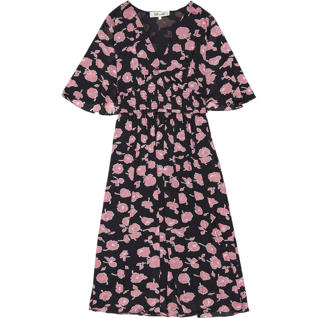 Diane Von Furstenberg Floral Print Dress