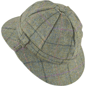 Glencroft Green Wool Tweed Cap