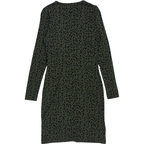 Hush Green Leopard Print Dress