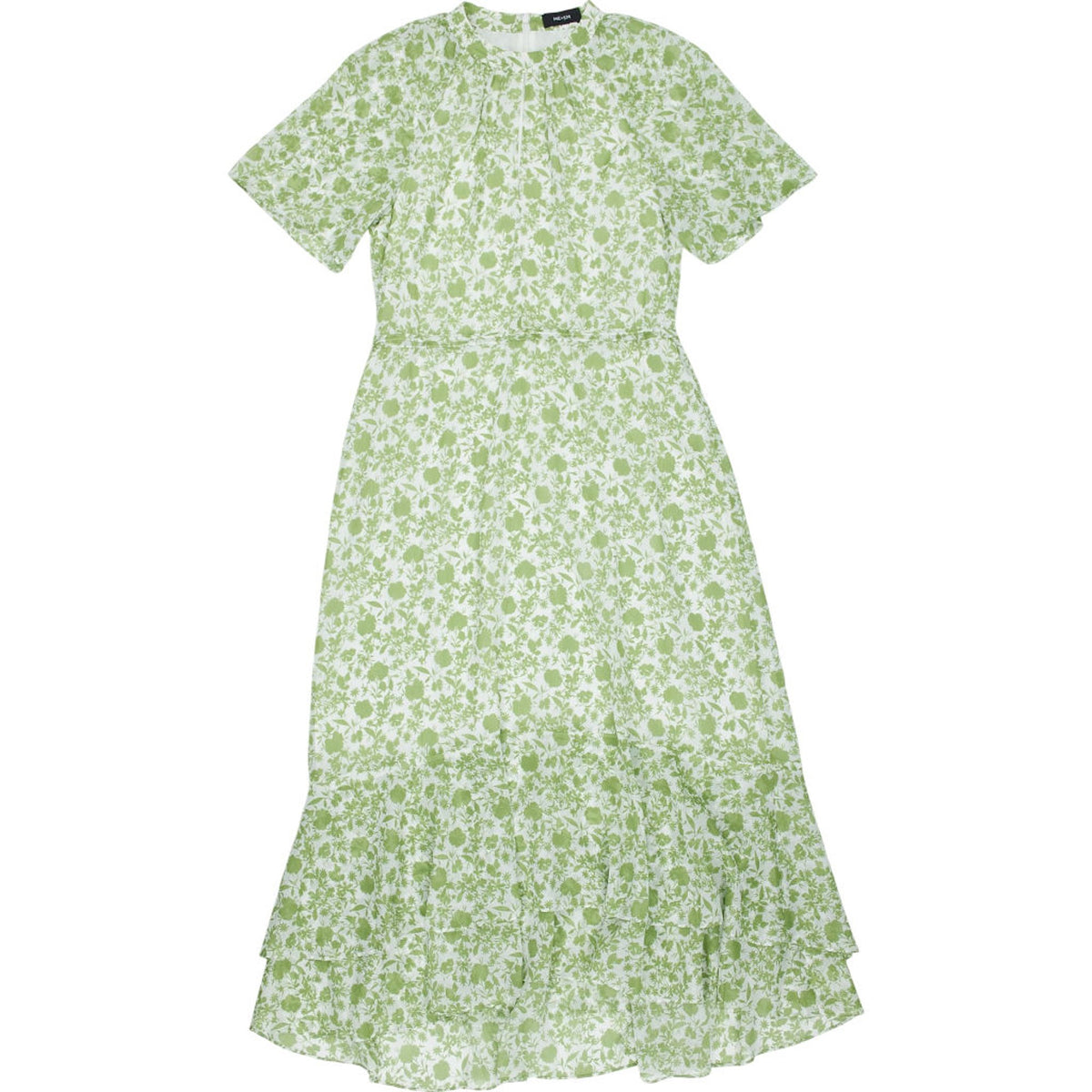 Me+Em Green Floral Dress UK 8