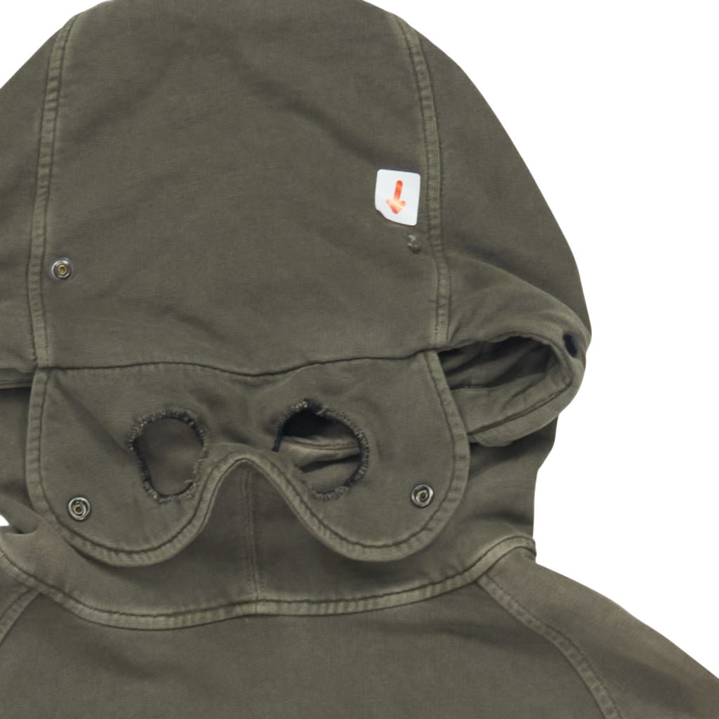 CP Company Khaki Sweat Hooded Hoodie