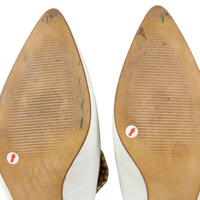 Women White Bow Detail Shoes