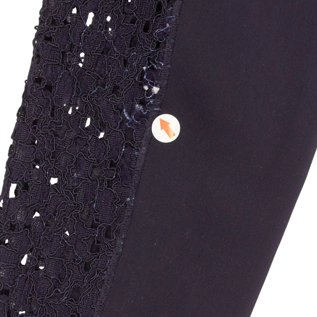 Reiss Navy Lace Sleeve Caryn Dress