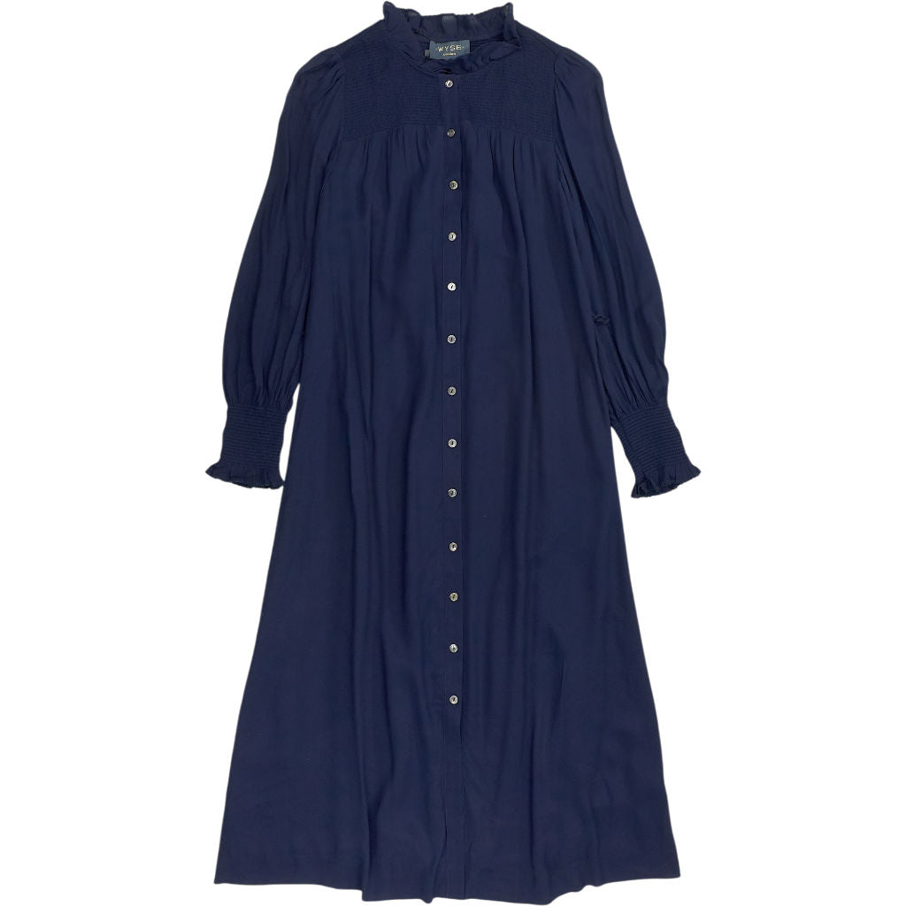 WYSE Navy Ellie Shirt Dress