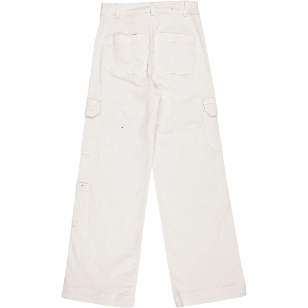 NRBY White Cargo Trousers