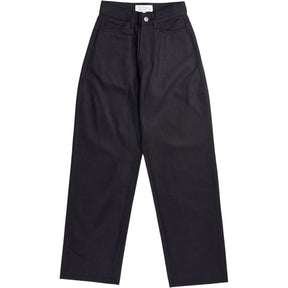 Studio Nicholson Black Selvedge Denim Boyfriend Pants