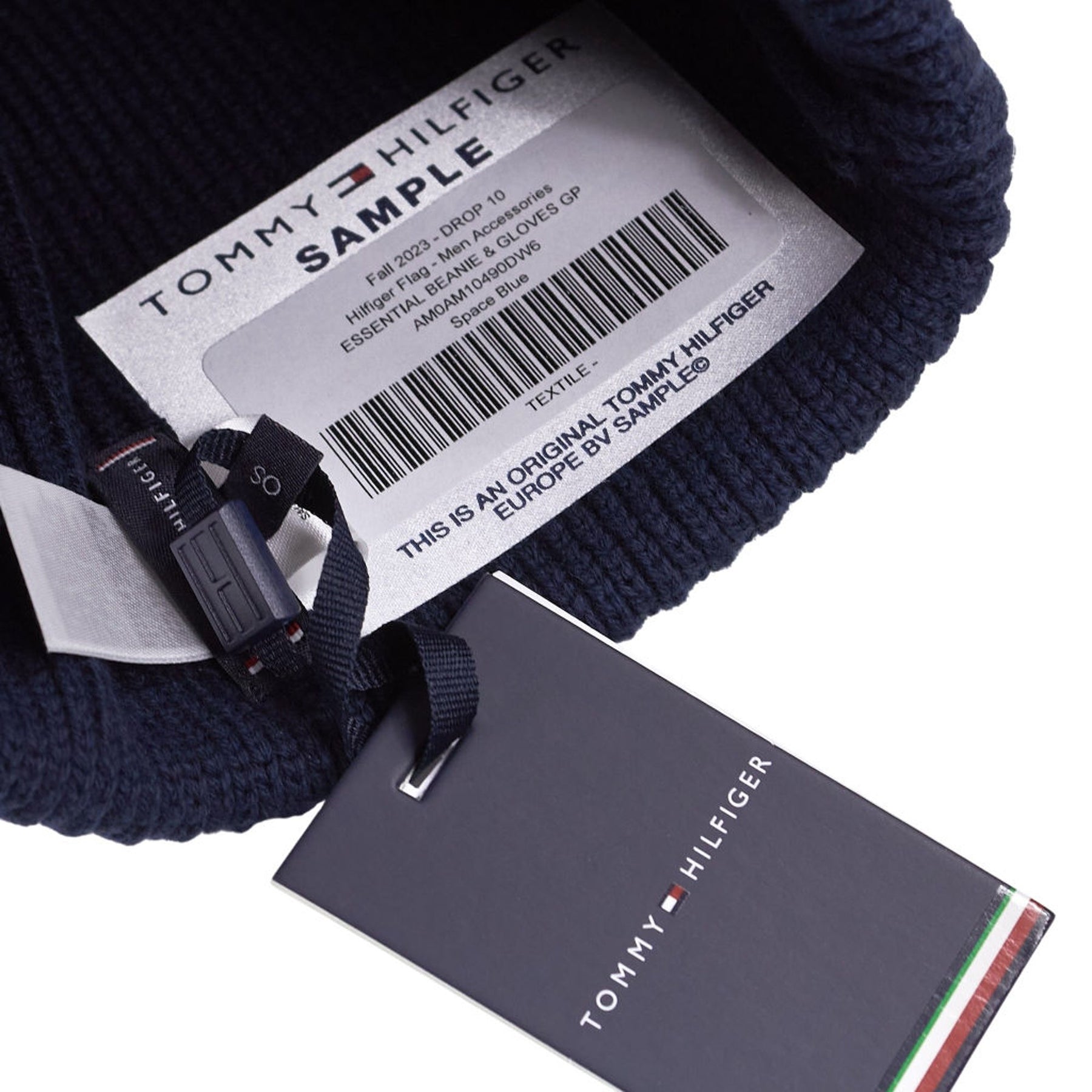 Tommy Hilfiger Navy Beanie & Gloves Set