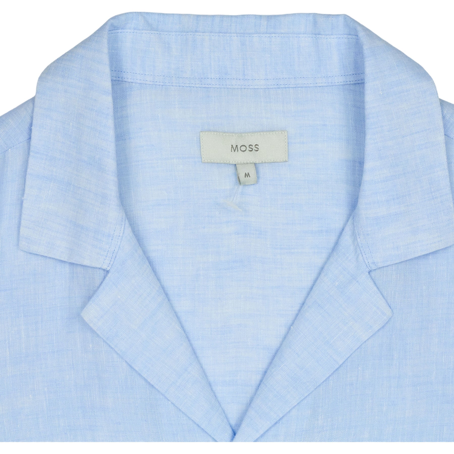 Moss Blue Linen Shirt