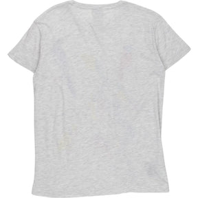 Mother of Pearl Grey Bird Pattern T-Shirt