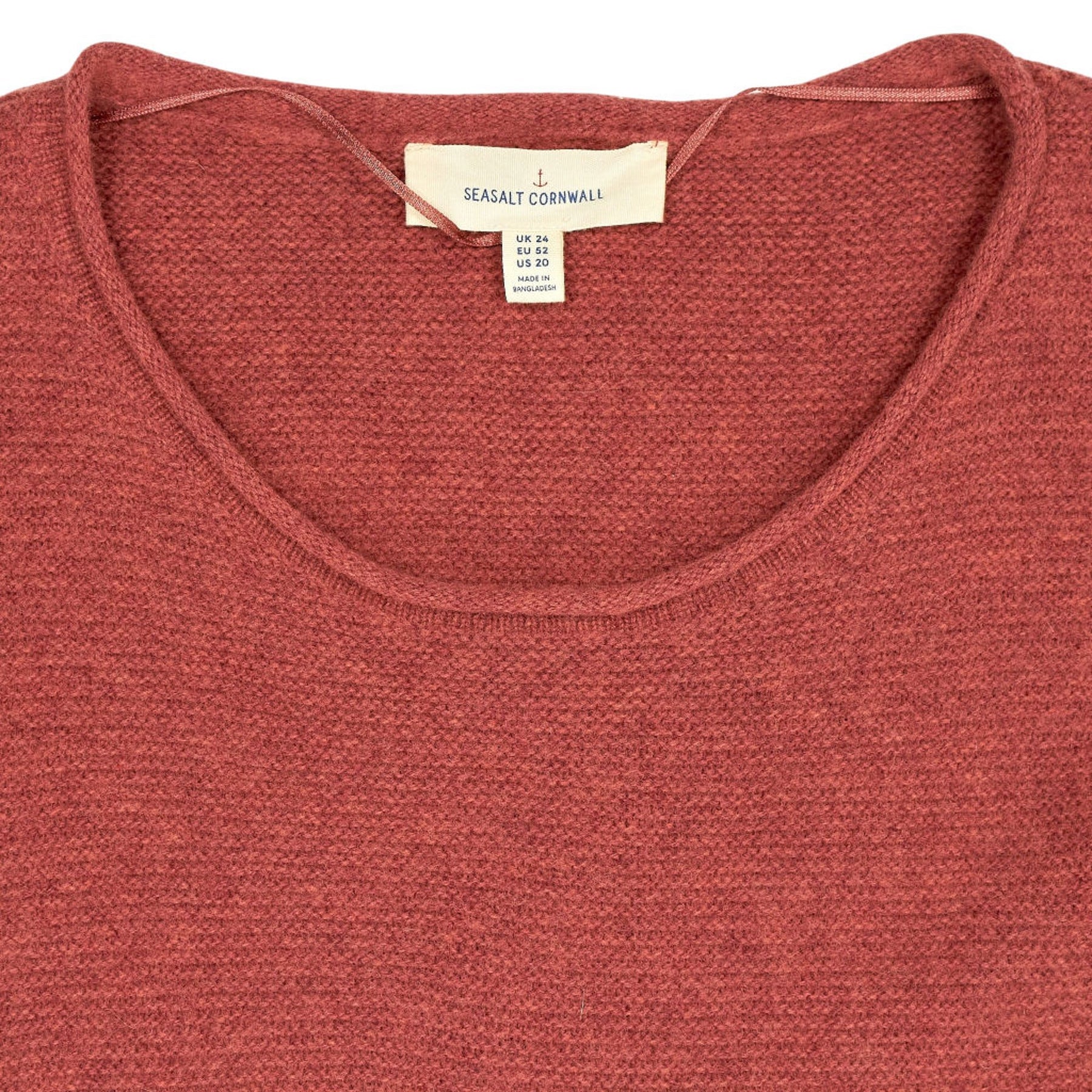 Seasalt Cornwall Red Wool Jumper