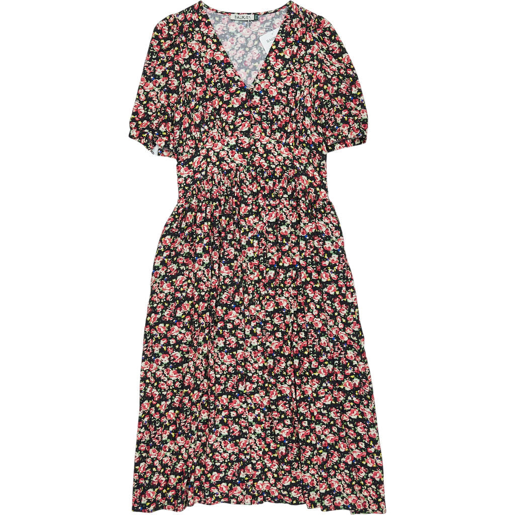 Baukjen Black Rose Floral Holly Dress