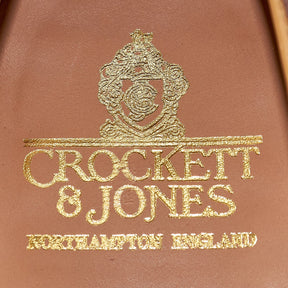 Crockett & Jones Dark Brown Cap Toe Leather Oxford Shoes  11 D