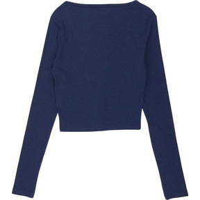 Tommy Jeans Navy Longsleeve Top