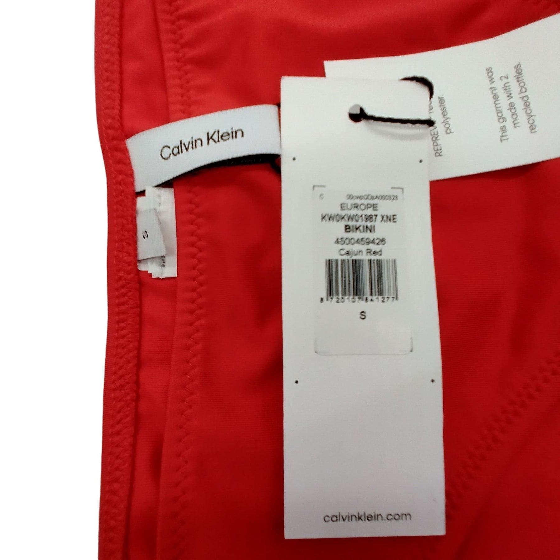 Calvin Klein Red Bikini Bottom