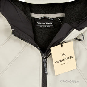 Craghoppers Cream Hooded Jacket