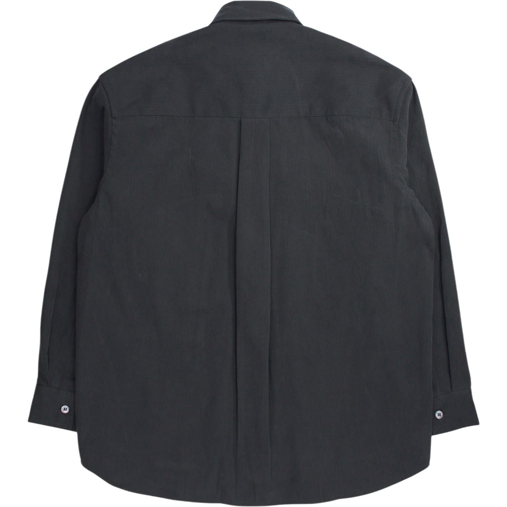Studio Nicholson Dark Fir Herringbone Shirt