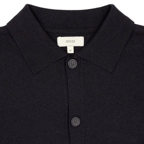 Moss Black Button Cardigan