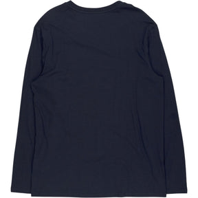 Schiesser Navy Long Sleeve T-Shirt