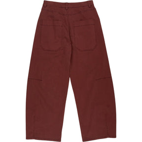 Hush Brown Bree Barrel Trousers