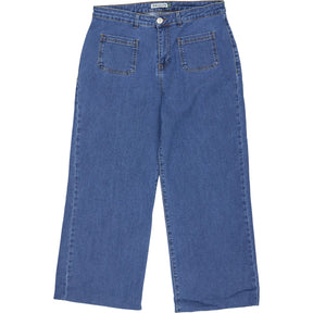 Baukjen Blue Wide Leg Pocket Jeans