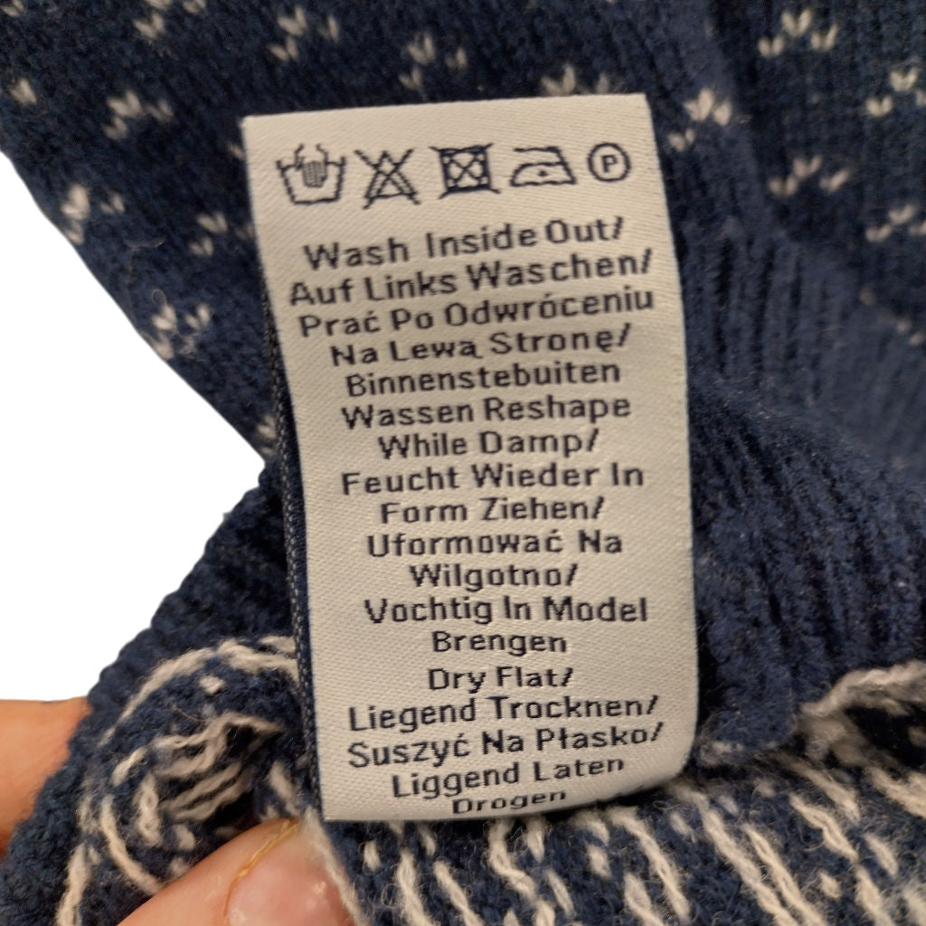 Melka Cream Multicolour Lambswool Sweater