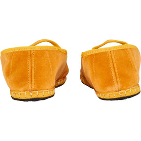Drogheria Crivellini Mustard Velvet Slippers