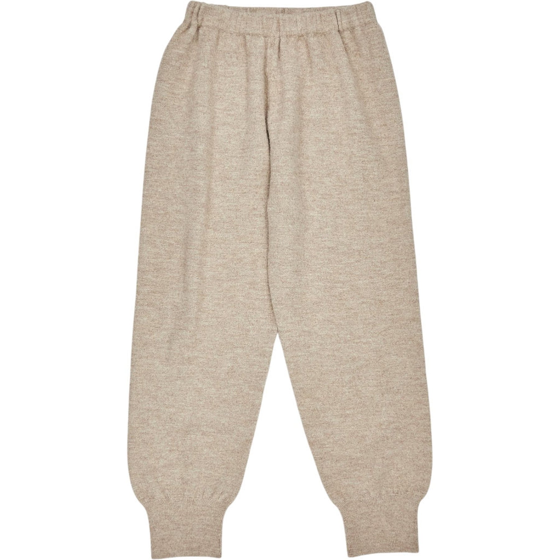 Lauren Manoogian Beige Knit Joggers