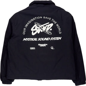 Pull & Bear Black Logo Jacket