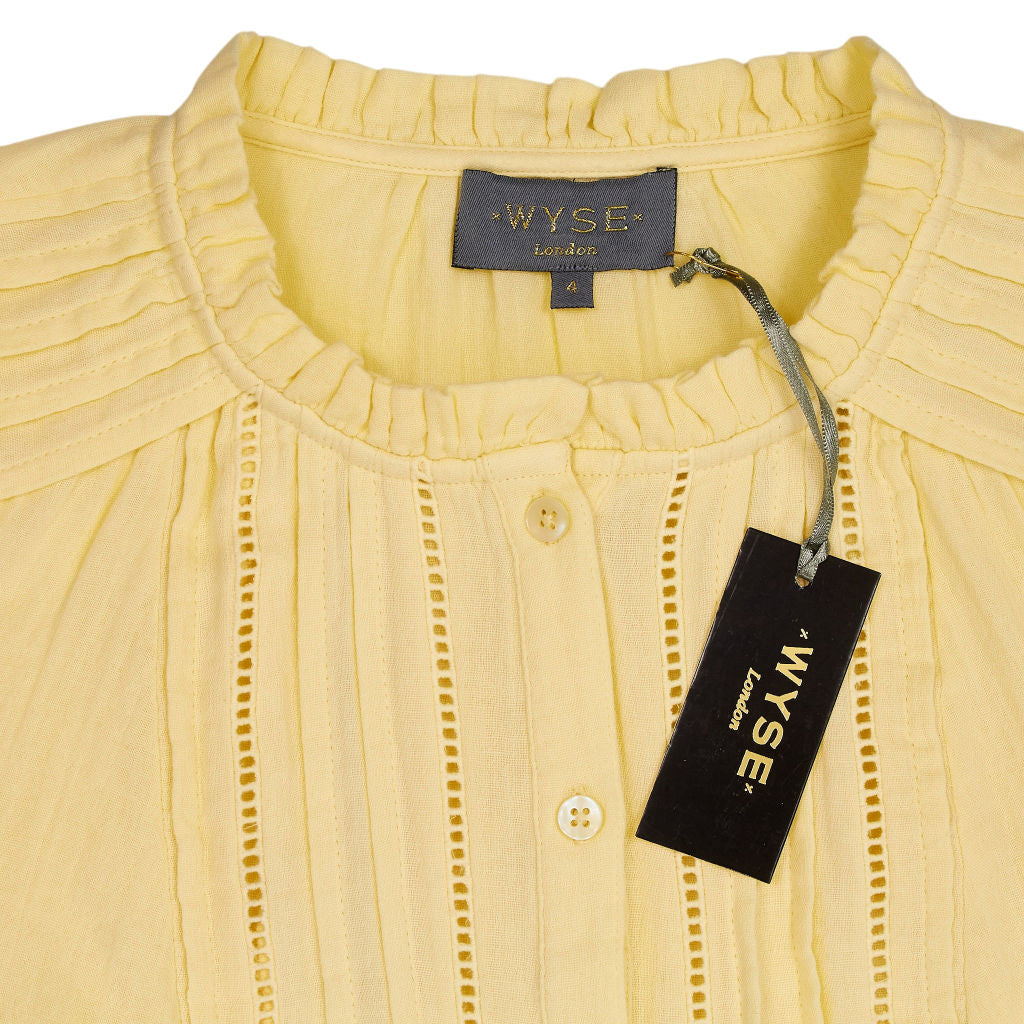 WYSE Lemon Otti Blouse