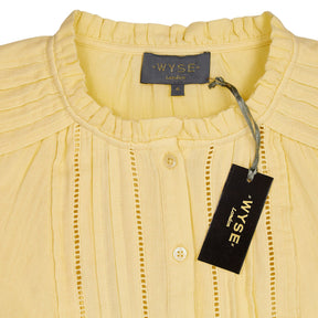 WYSE Lemon Otti Blouse
