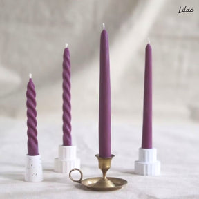 Artisan Beeswax Dinner Candles (available in 5 colours)