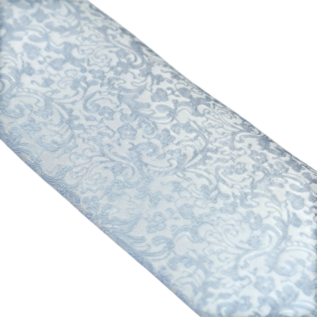 Moss Light Blue Patterned Tie Bundle x 3