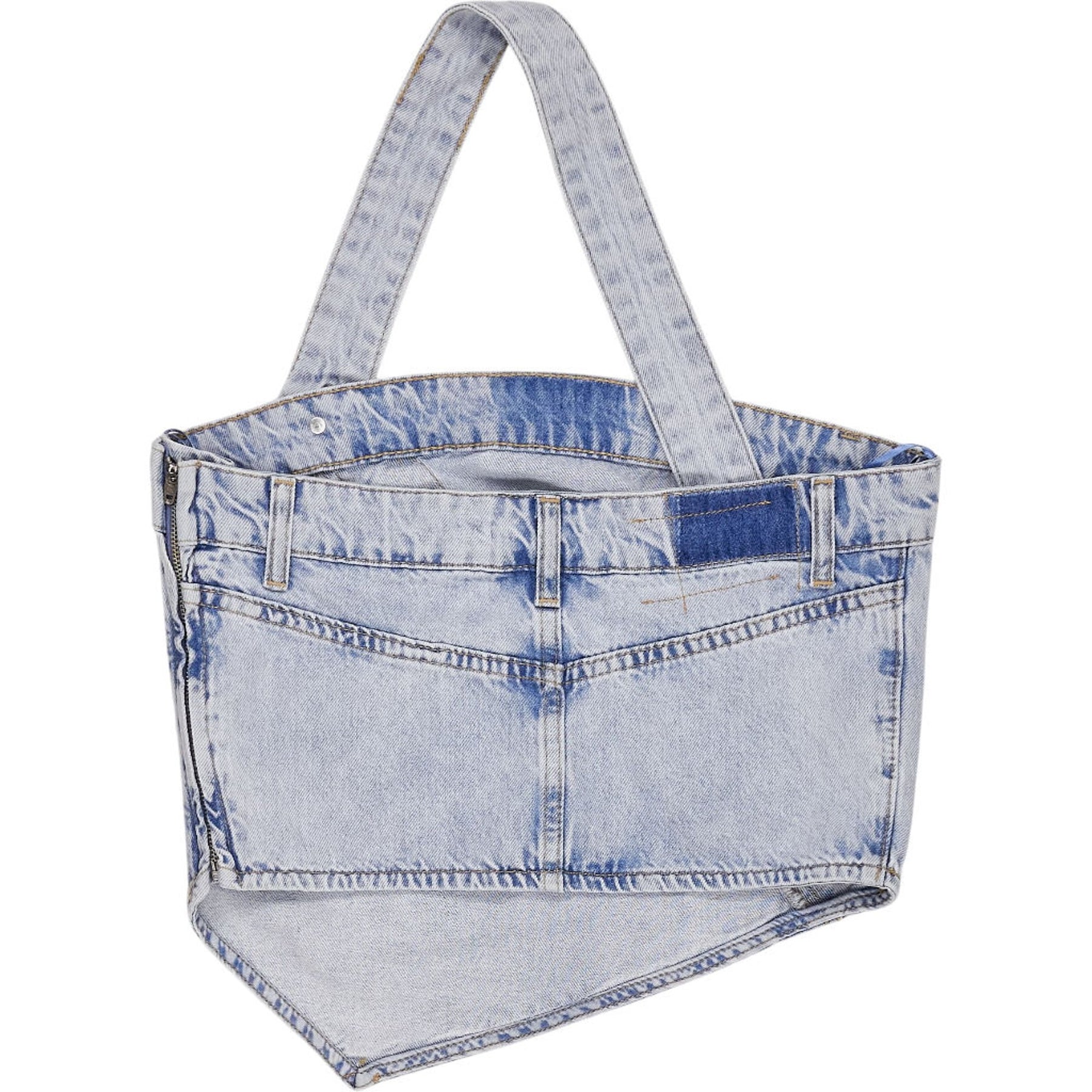 Pull & Bear Light Blue Denim Top