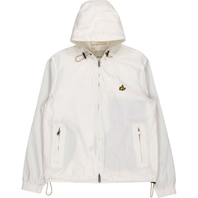 Lyle & Scott White Hooded Zip Jacket
