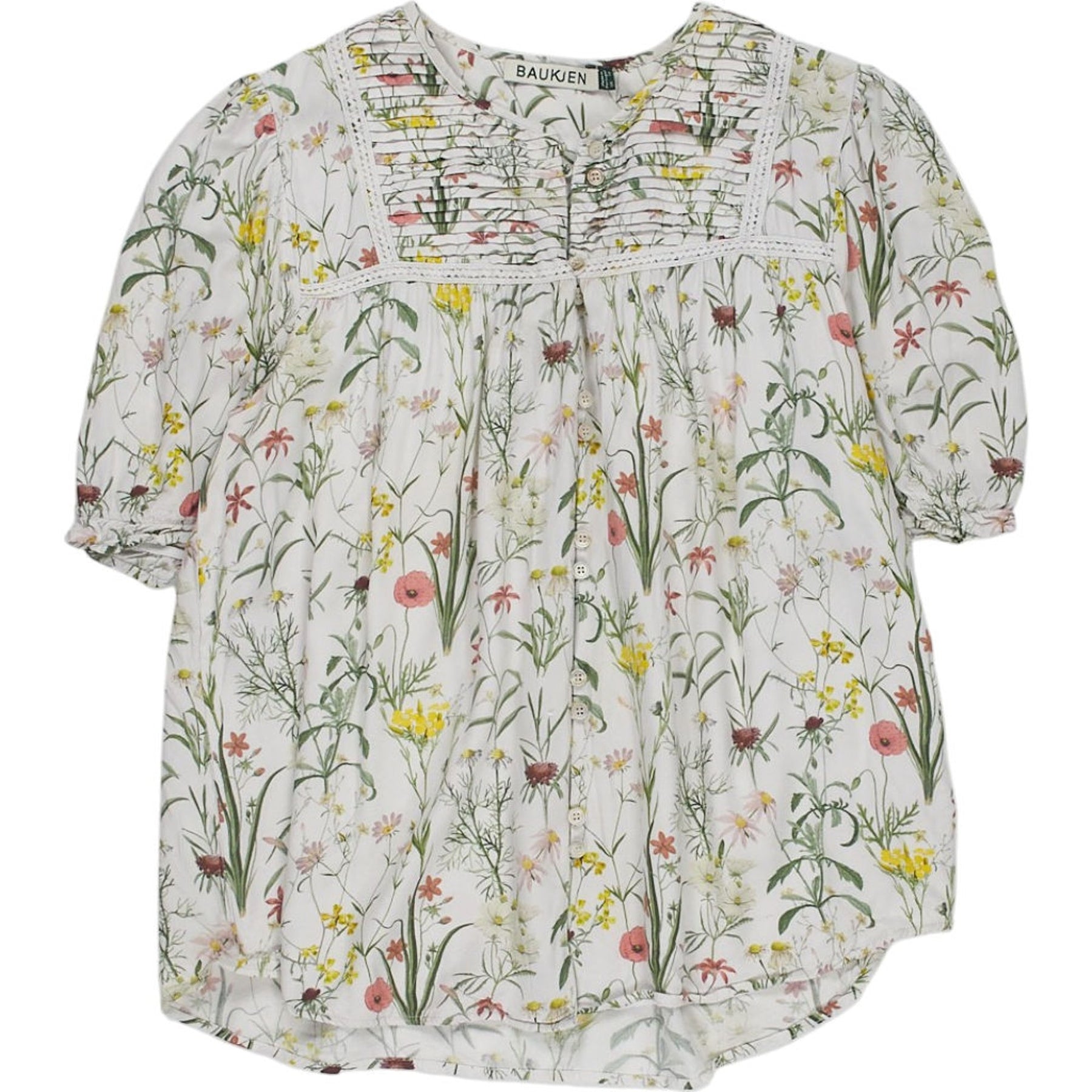 Baukjen Floral Smocked Blouse