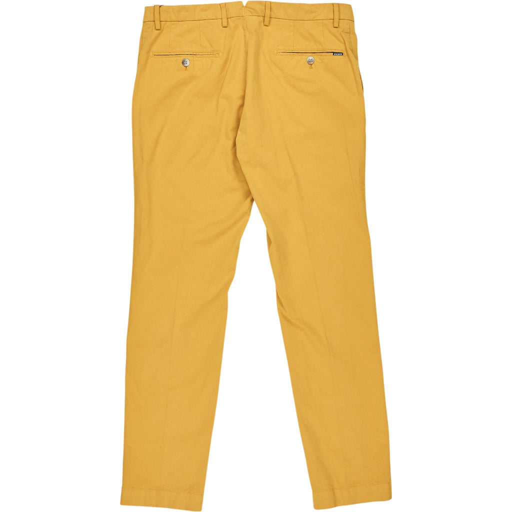 Hackett Yellow Kensington Slim Chinos