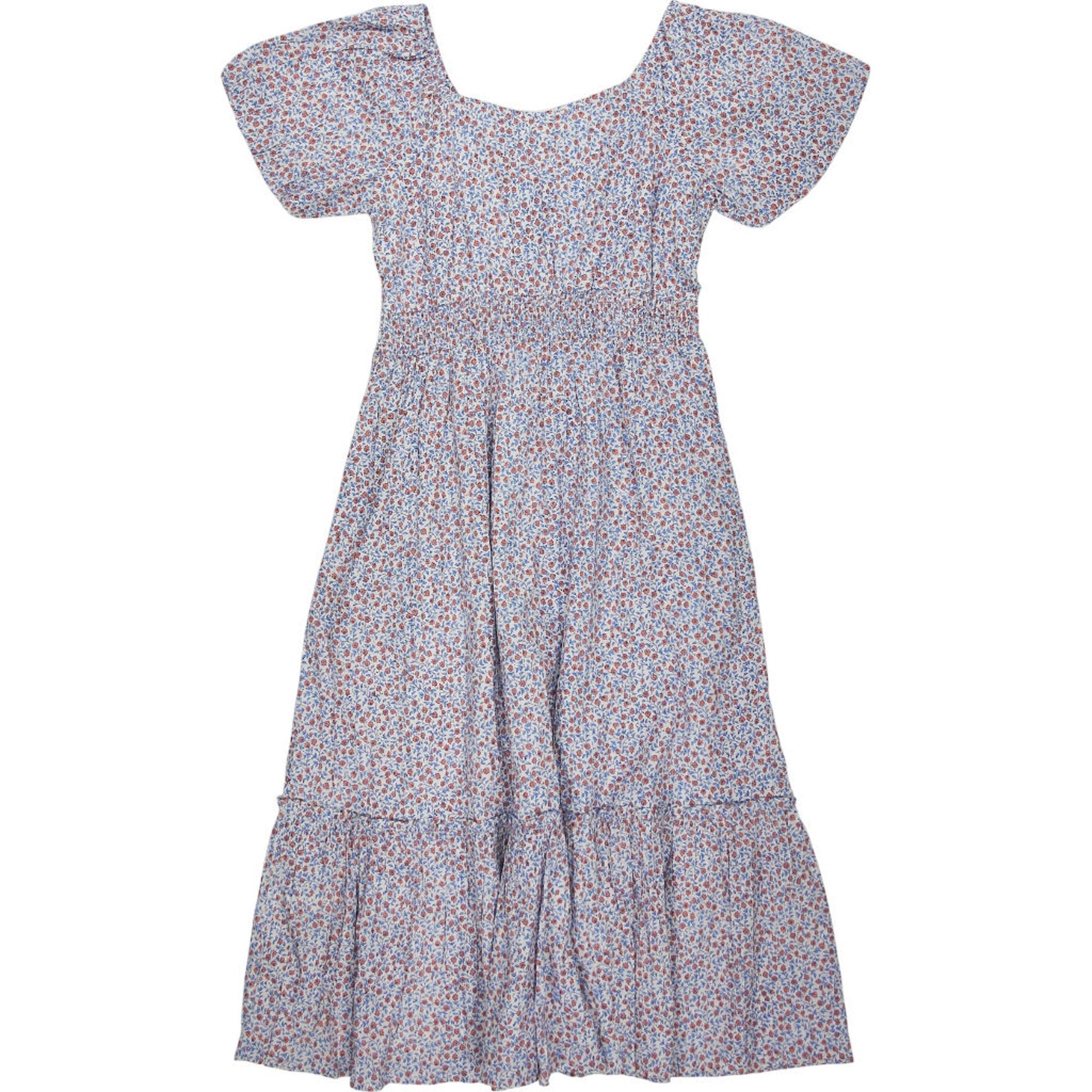 Pink City Prints Floral Cotton Dress