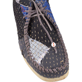By Walid Patchwork Trainers Blue