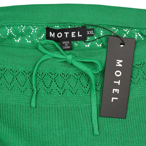 Motel Green Gatix Skirt Lace Detail