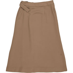 Baukjen Beige Pleated Skirt
