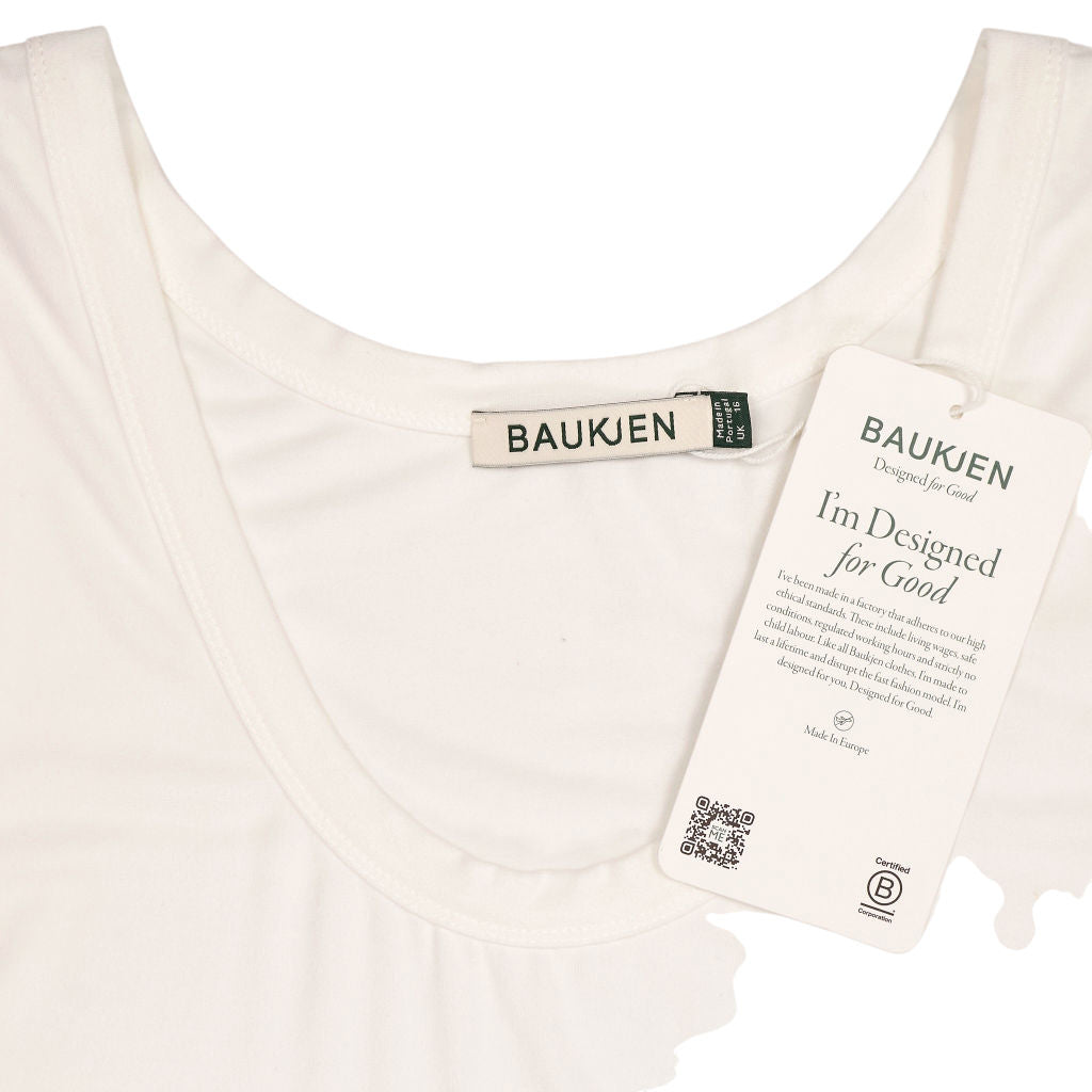 Baukjen Pure White Brenna Vest Top