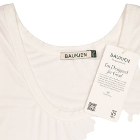 Baukjen Pure White Brenna Vest Top