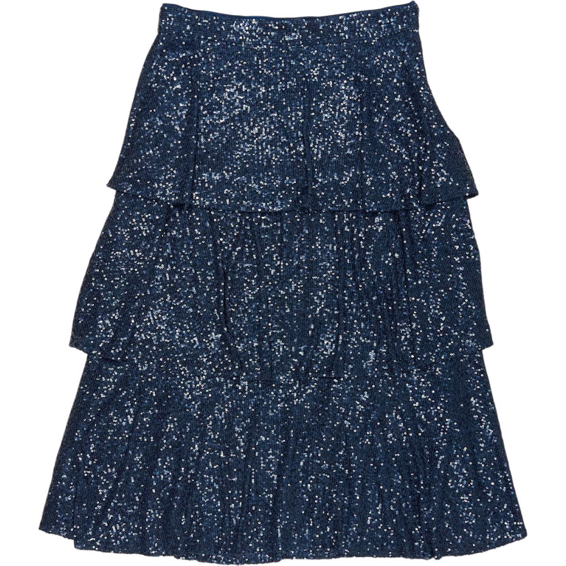 WYSE  Teal Solange Sequin Skirt 3R/UK 12