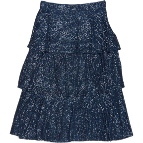 WYSE  Teal Solange Sequin Skirt 3R/UK 12