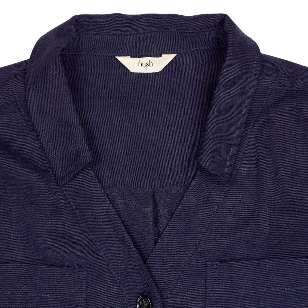 Hush Navy Utility Playsuit