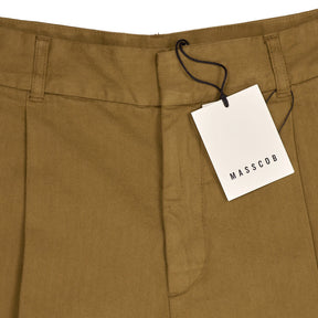 Masscob Brown Cotton Punat Trousers